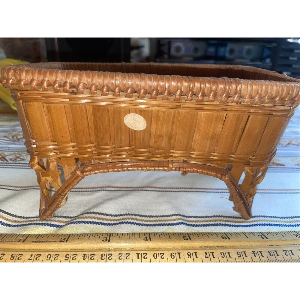 Rattan Basket Planter‎ Organizer